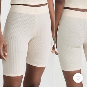 NWT GOOD AMERICAN THERMAL BIKE SHORTS